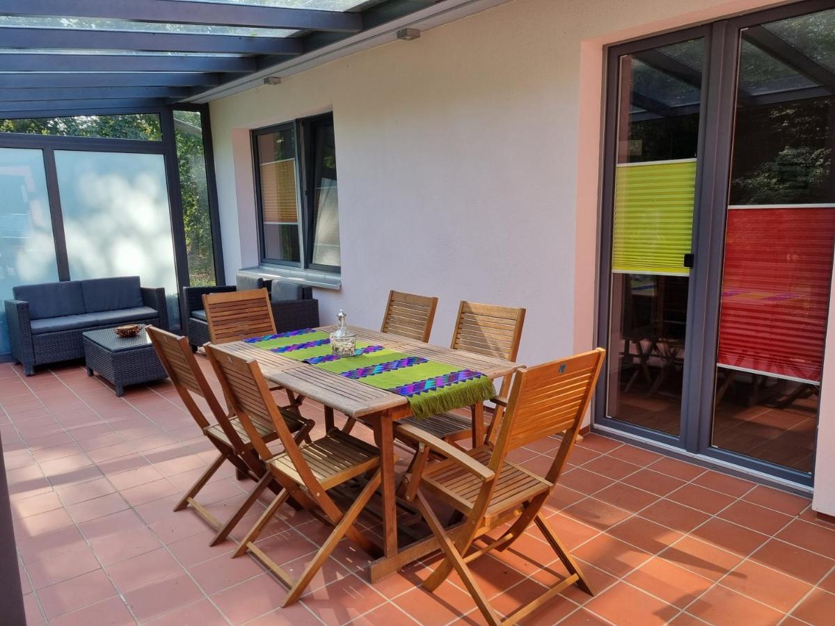 Ferienhaus Rehblick - Direkt In Der Natur, Mit Lesezimmer Und Zwei Terrassen Friedrichroda Exterior foto
